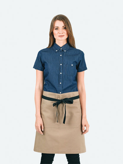 Identitee Jimmy Canvas Waist Apron (A17)