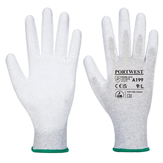 Portwest Antistatic PU Palm Glove (A199) - Clearance