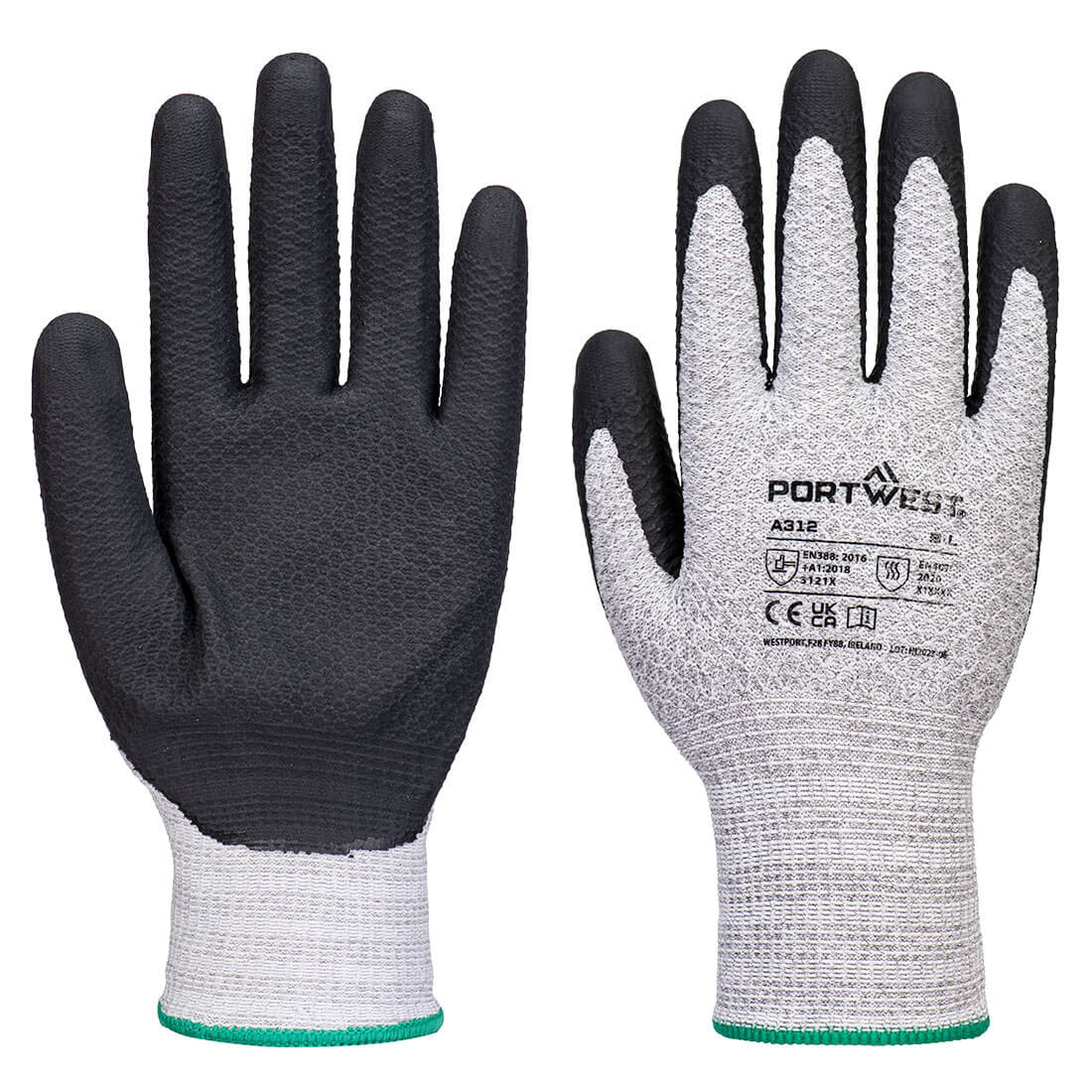 Portwest Grip 13 Nitrile Diamond Knit Glove (Pk12)(A312)