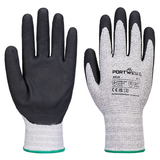 Portwest Grip 13 Nitrile Diamond Knit Glove (Pk12)(A312)