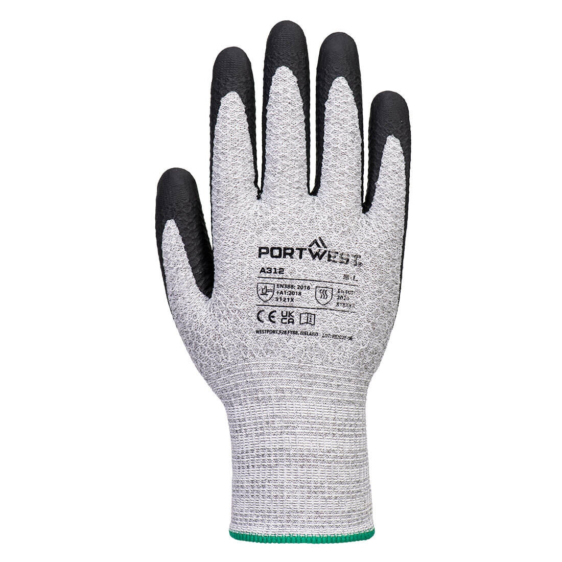 Portwest Grip 13 Nitrile Diamond Knit Glove (Pk12)(A312)