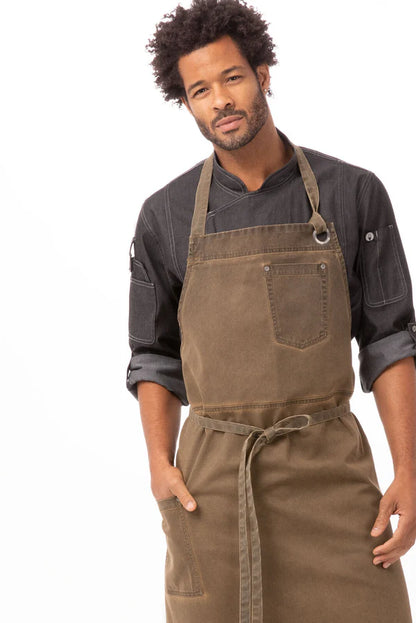 Chef Works Dorset Chef's Bib Apron (ABCAQ004)
