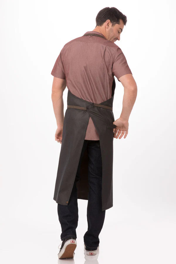 Chef Works Boulder Chef's Bib Apron (ABCWT001)
