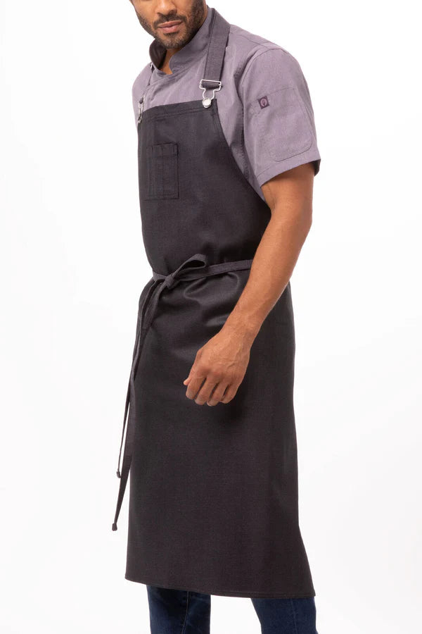 Chef Works Boulder Chef's Bib Apron (ABCWT001)