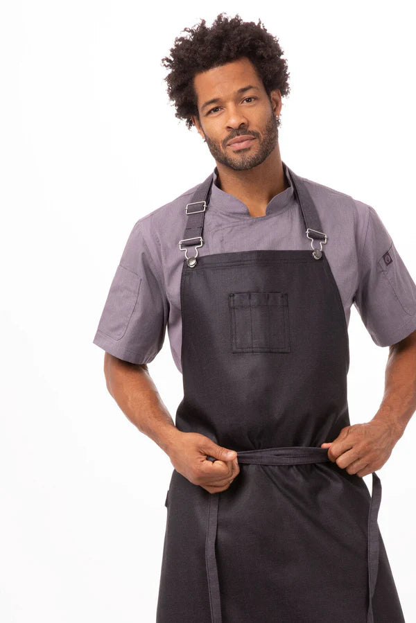 Chef Works Boulder Chef's Bib Apron (ABCWT001)