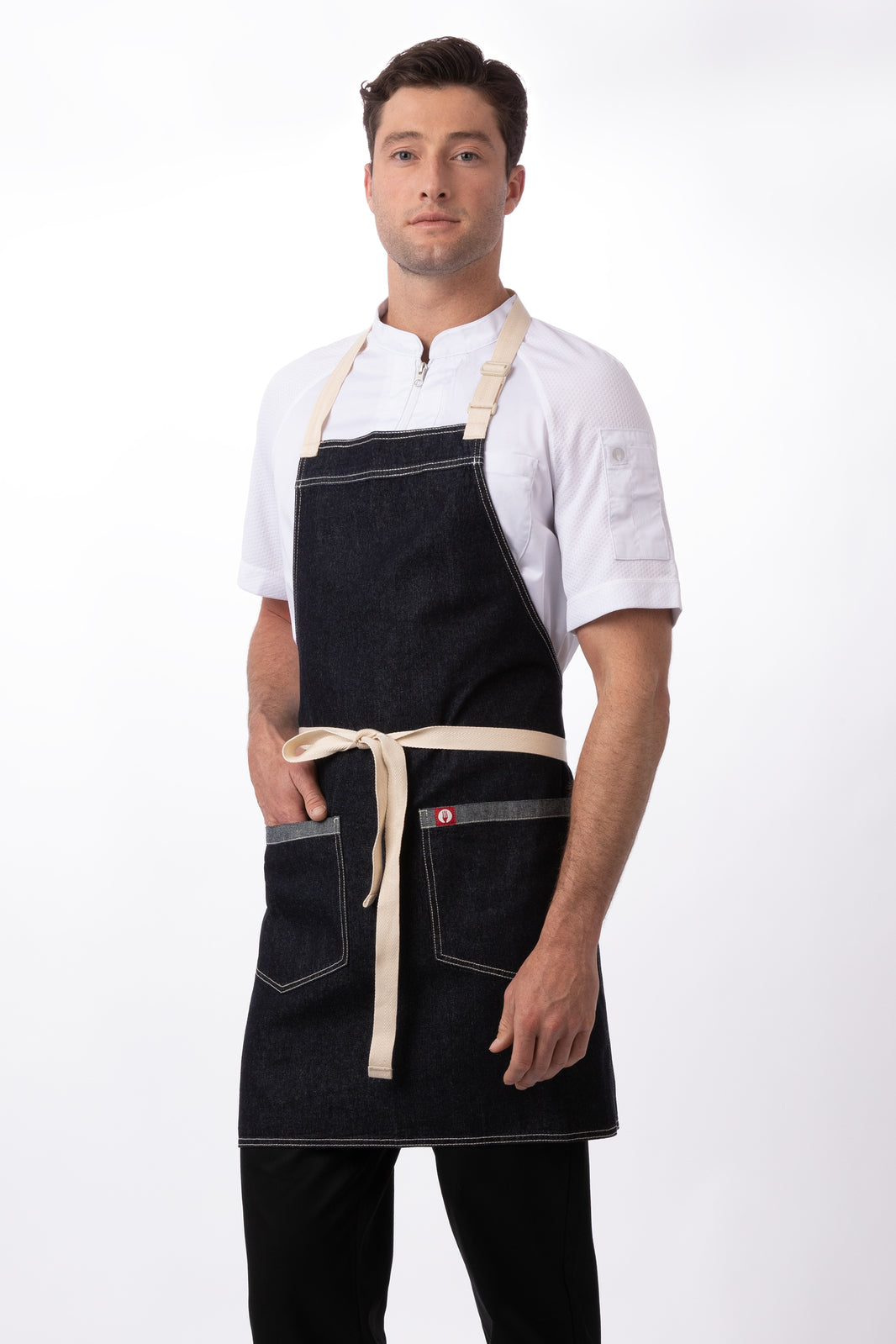 Chef Works Ridgewood Bib Apron (ABN06)