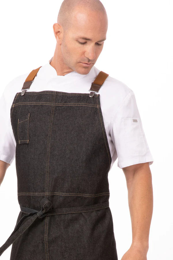 Chef Works Berkeley Chef Bib Apron (ACS01)