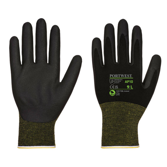 Portwest NPR15 Foam Nitrile Bamboo Glove - 12 pack (AP10)