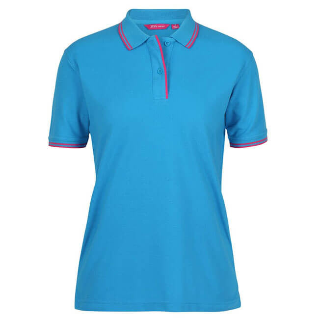 JBs Wear Ladies Contrast Polo  (2LCP)