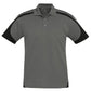 Biz Collection-Biz Collection Mens Talon Polo-Ash/Black / S-Uniform Wholesalers - 4