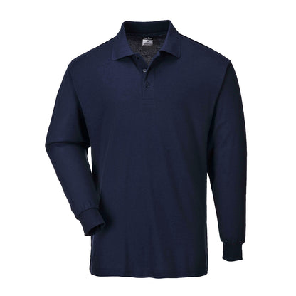 Portwest Genoa Long Sleeved Polo Shirt (B212)