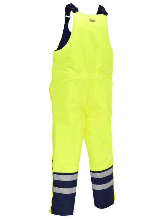 Bisley Taped Hi Vis Freezer Bib & Brace Coverall (BAB6452T)