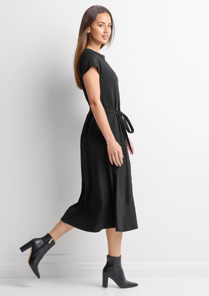 Biz Collection Womens Grace T-Shirt Midi Dress (BBS2605L)
