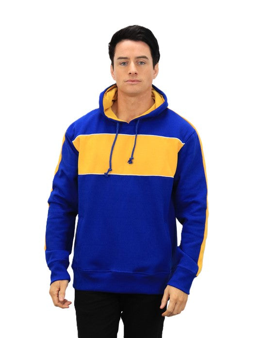 Be Seen Adults Three Toned Hoodie With Contrast (BSHD11)