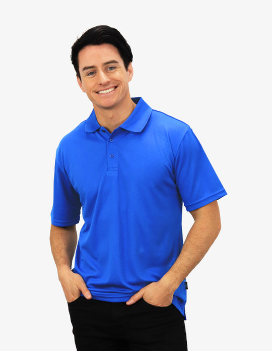 Be Seen Men's Plain Polo Shirt (The Scorpion)-Clearance