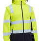 Bisley Taped Two Tone Hi Vis 3 In 1 Soft Shell Jacket (BJ6078T)