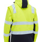 Bisley Taped Two Tone Hi Vis 3 In 1 Soft Shell Jacket (BJ6078T)