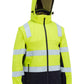 Bisley Taped Two Tone Hi Vis 3 In 1 Soft Shell Jacket (BJ6078T)