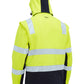 Bisley Taped Two Tone Hi Vis 3 In 1 Soft Shell Jacket (BJ6078T)