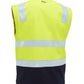 Bisley Taped Two Tone Hi Vis 3 In 1 Soft Shell Jacket (BJ6078T)