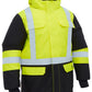 Bisley H Taped Hi Vis Freezer Hooded Jacket (BJ6454HT)