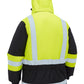 Bisley H Taped Hi Vis Freezer Hooded Jacket (BJ6454HT)