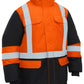 Bisley H Taped Hi Vis Freezer Hooded Jacket (BJ6454HT)