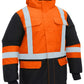 Bisley H Taped Hi Vis Freezer Hooded Jacket (BJ6454HT)
