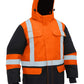 Bisley H Taped Hi Vis Freezer Hooded Jacket (BJ6454HT)