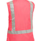 Bisley Women's Taped Hi Vis 5 In 1 Rain Jacket (BKL6975)