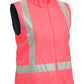 Bisley Women's Taped Hi Vis 5 In 1 Rain Jacket (BKL6975)