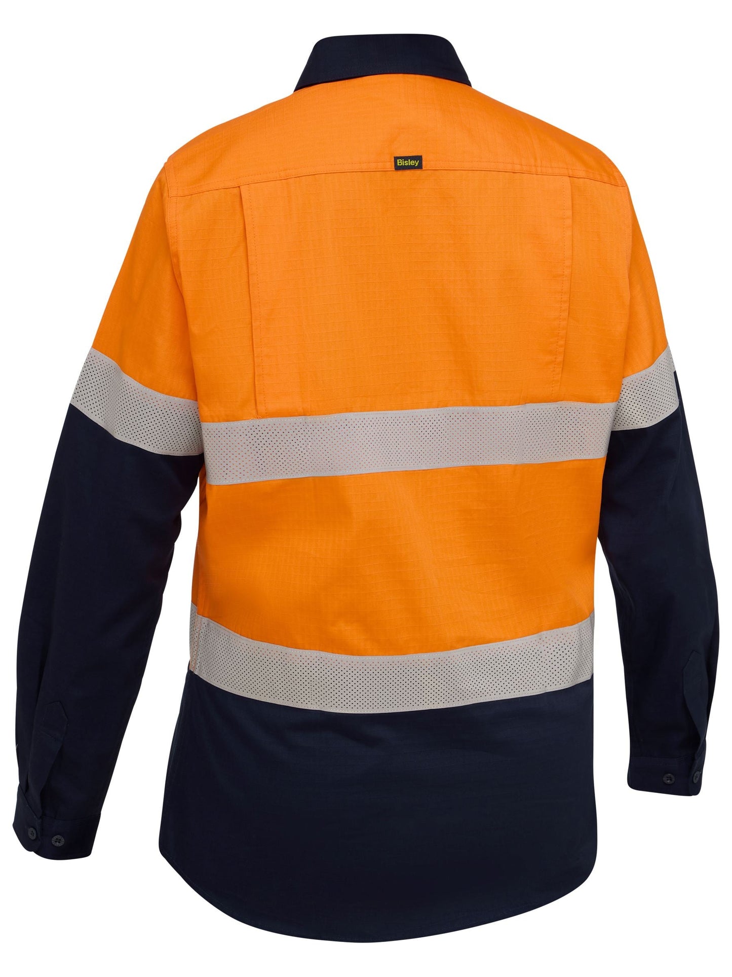 Bisley Women's Taped Hi Vis Ripstop Vented Shirt (BL6495T)