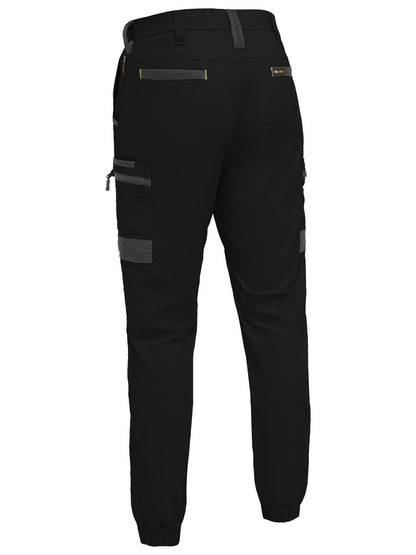 Bisley Flx & Move Elastic Waist Cargo Cuffed Pants (BPC6237)
