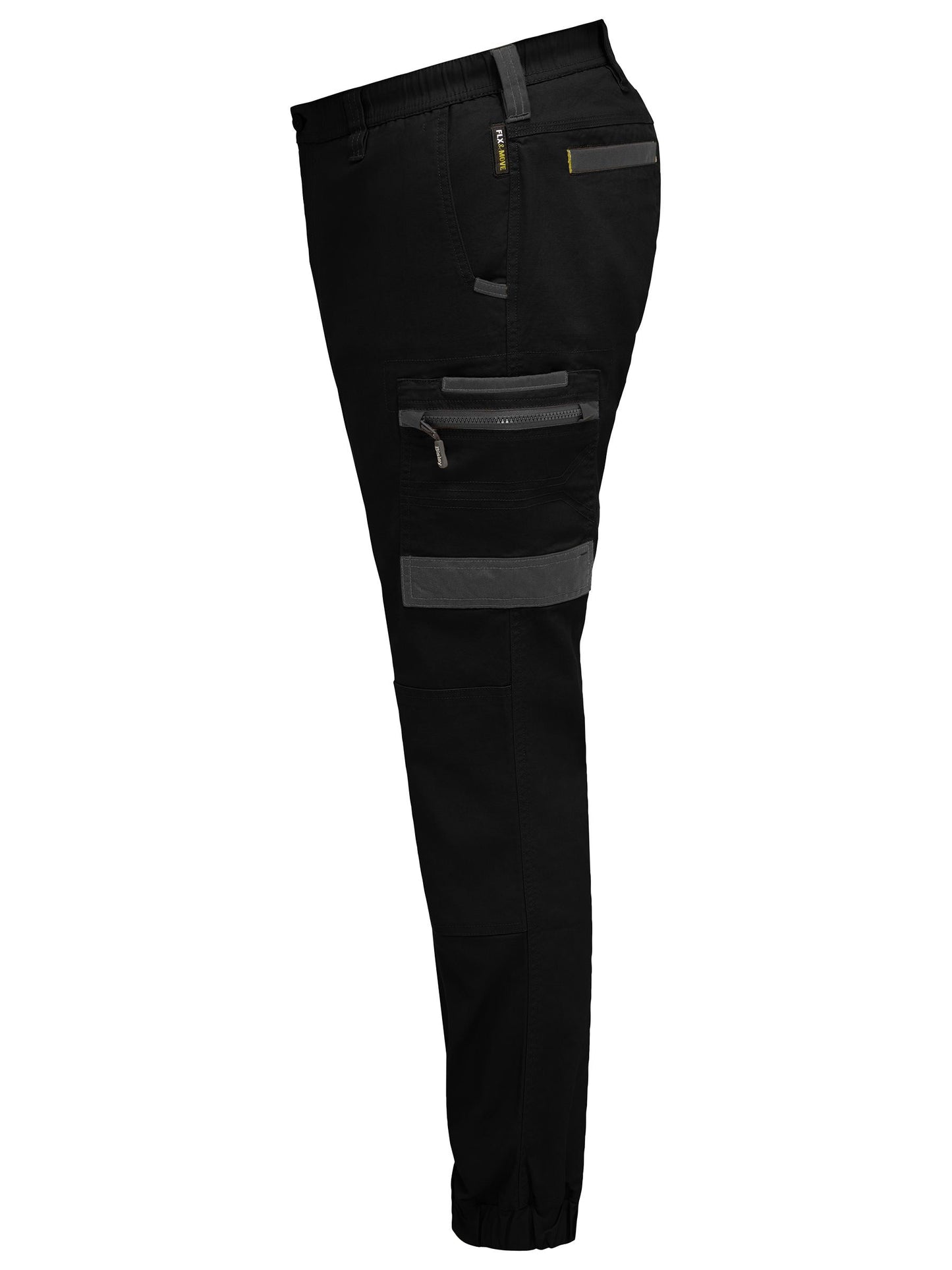 Bisley Flx & Move Elastic Waist Cargo Cuffed Pants (BPC6237)
