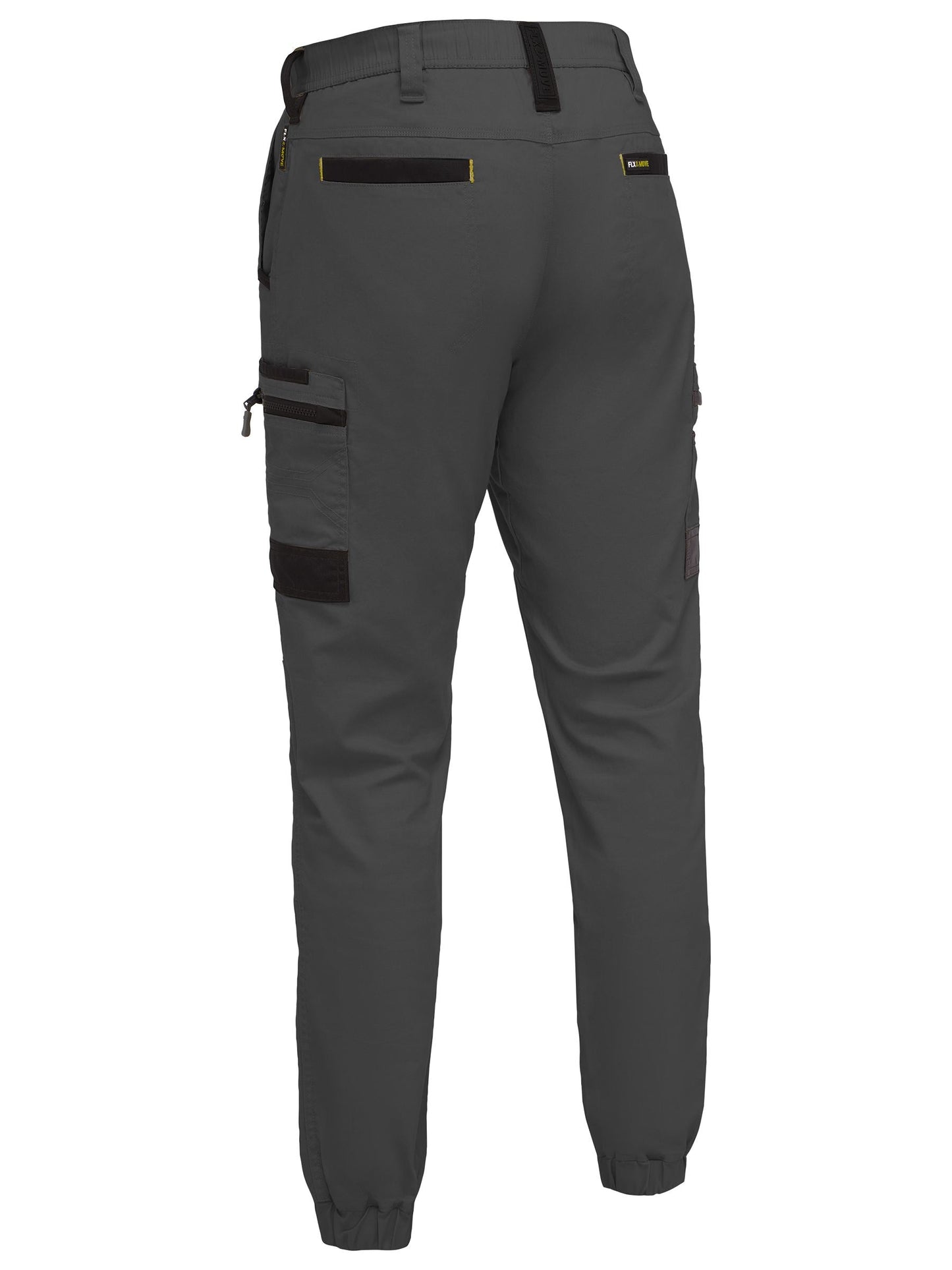 Bisley Flx & Move Elastic Waist Cargo Cuffed Pants (BPC6237)