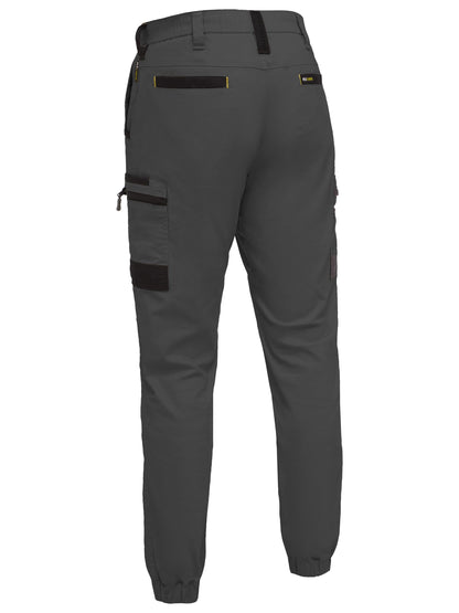 Bisley Flx & Move Elastic Waist Cargo Cuffed Pants (BPC6237)