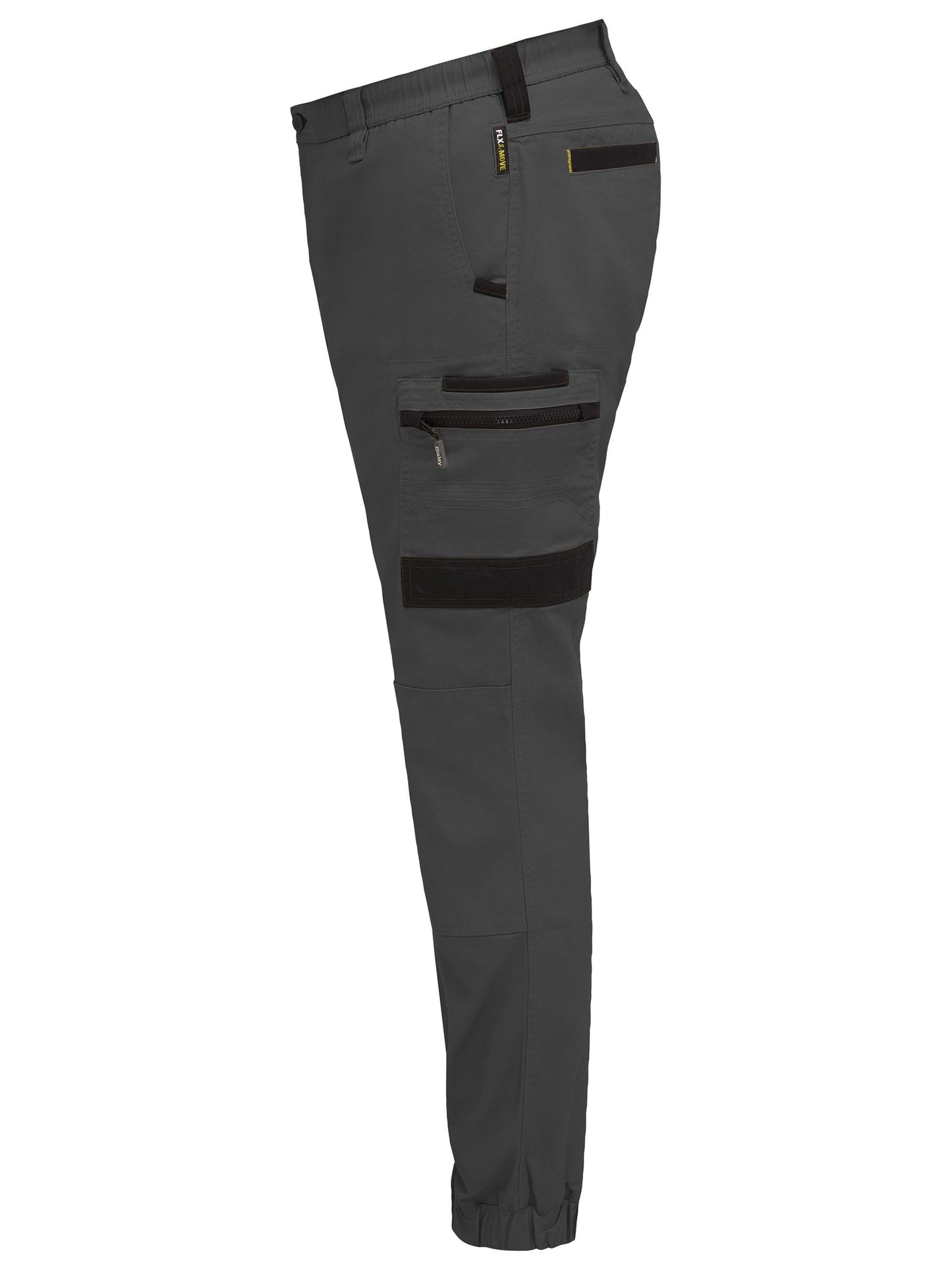 Bisley Flx & Move Elastic Waist Cargo Cuffed Pants (BPC6237)