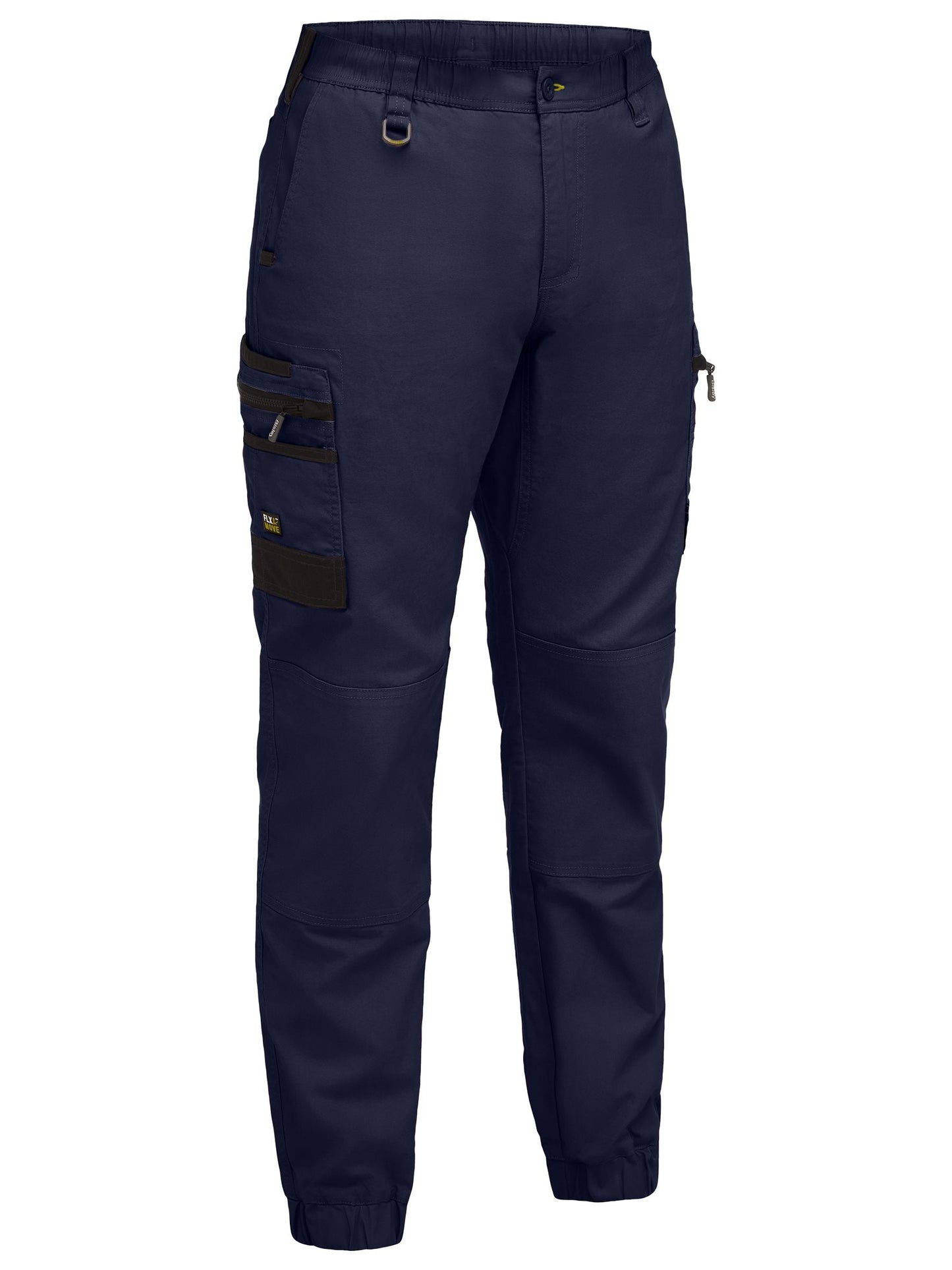 Bisley Flx & Move Elastic Waist Cargo Cuffed Pants (BPC6237)