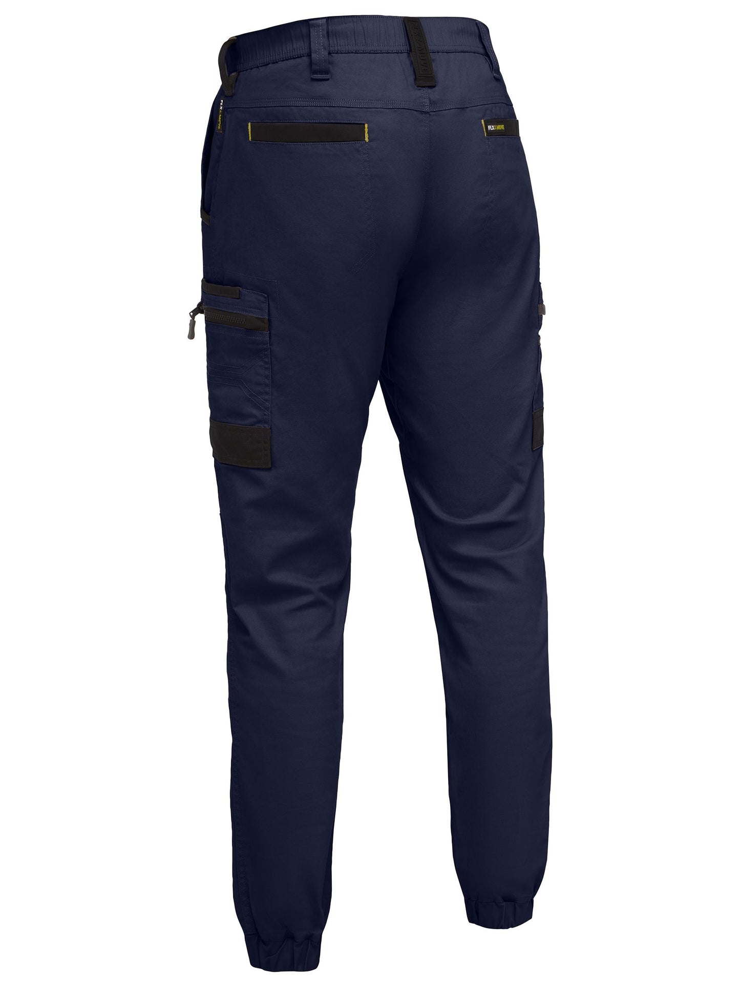 Bisley Flx & Move Elastic Waist Cargo Cuffed Pants (BPC6237)