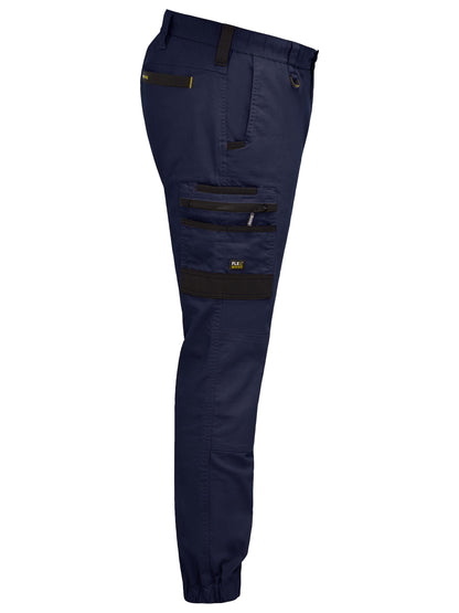 Bisley Flx & Move Elastic Waist Cargo Cuffed Pants (BPC6237)