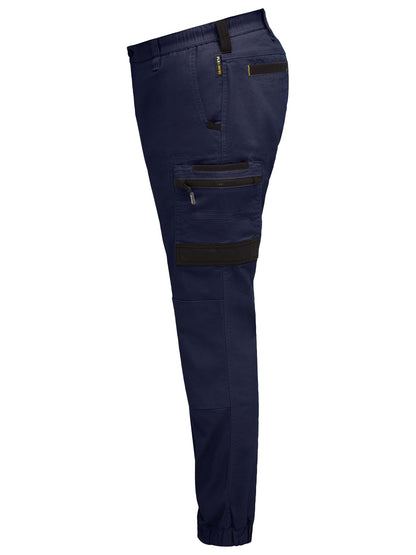 Bisley Flx & Move Elastic Waist Cargo Cuffed Pants (BPC6237)