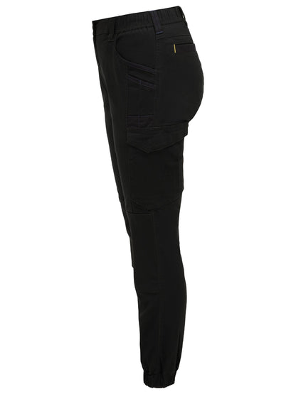Bisley Womens Flx & Move™ Elastic Waist Cargo Cuffed Pants (BPCL6237)