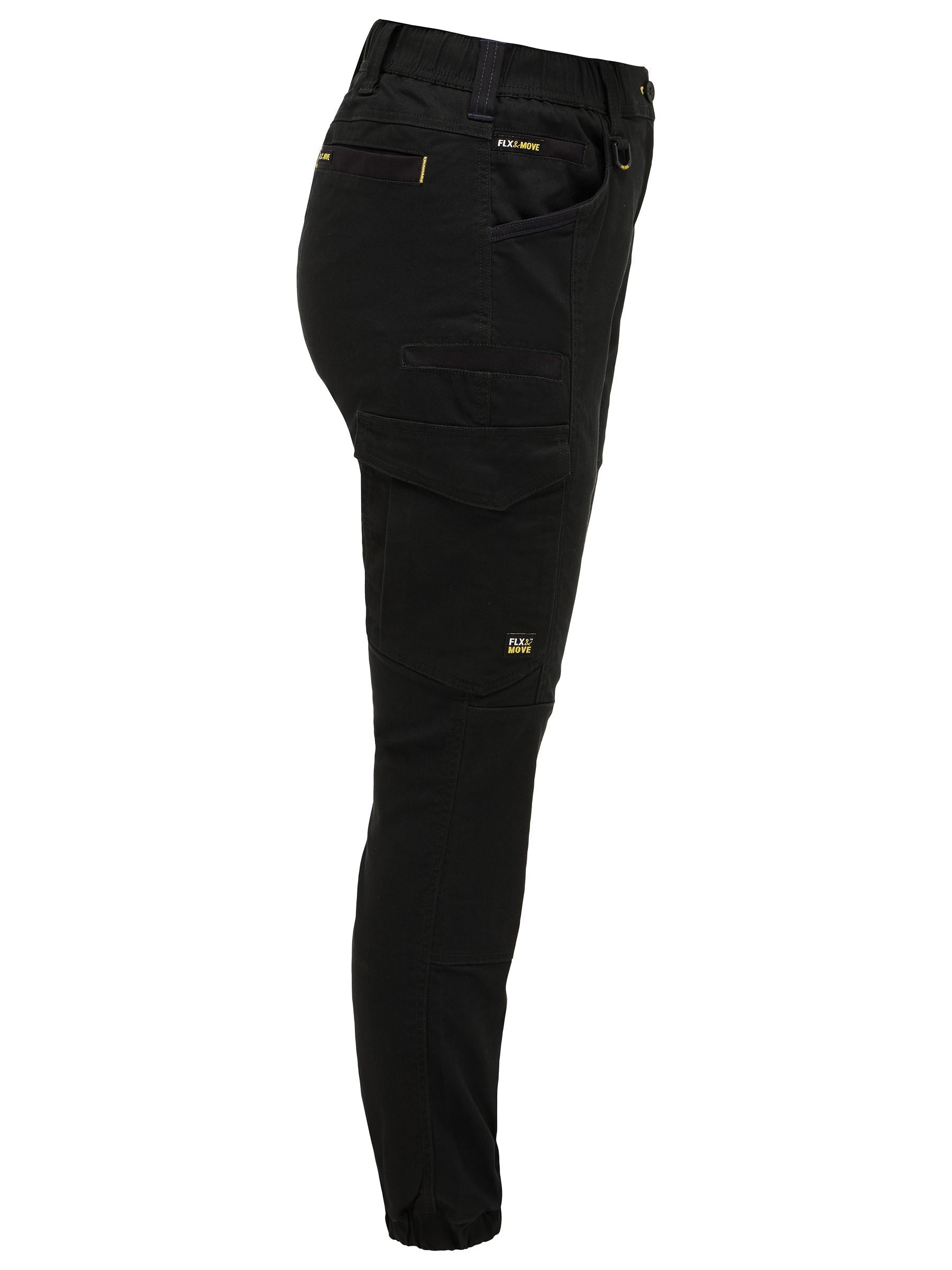 Bisley Womens Flx & Move™ Elastic Waist Cargo Cuffed Pants (BPCL6237)
