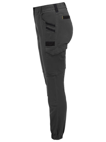 Bisley Womens Flx & Move™ Elastic Waist Cargo Cuffed Pants (BPCL6237)