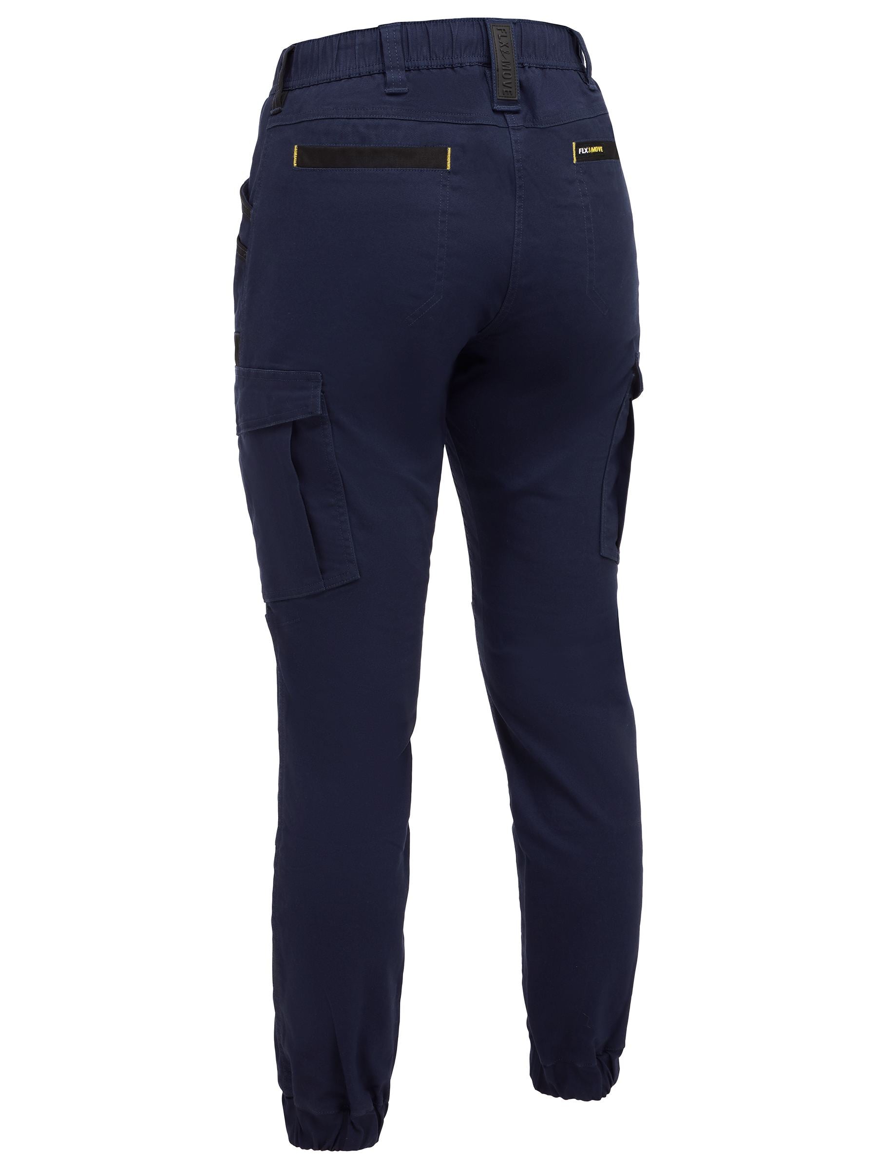 Bisley Womens Flx & Move™ Elastic Waist Cargo Cuffed Pants (BPCL6237)