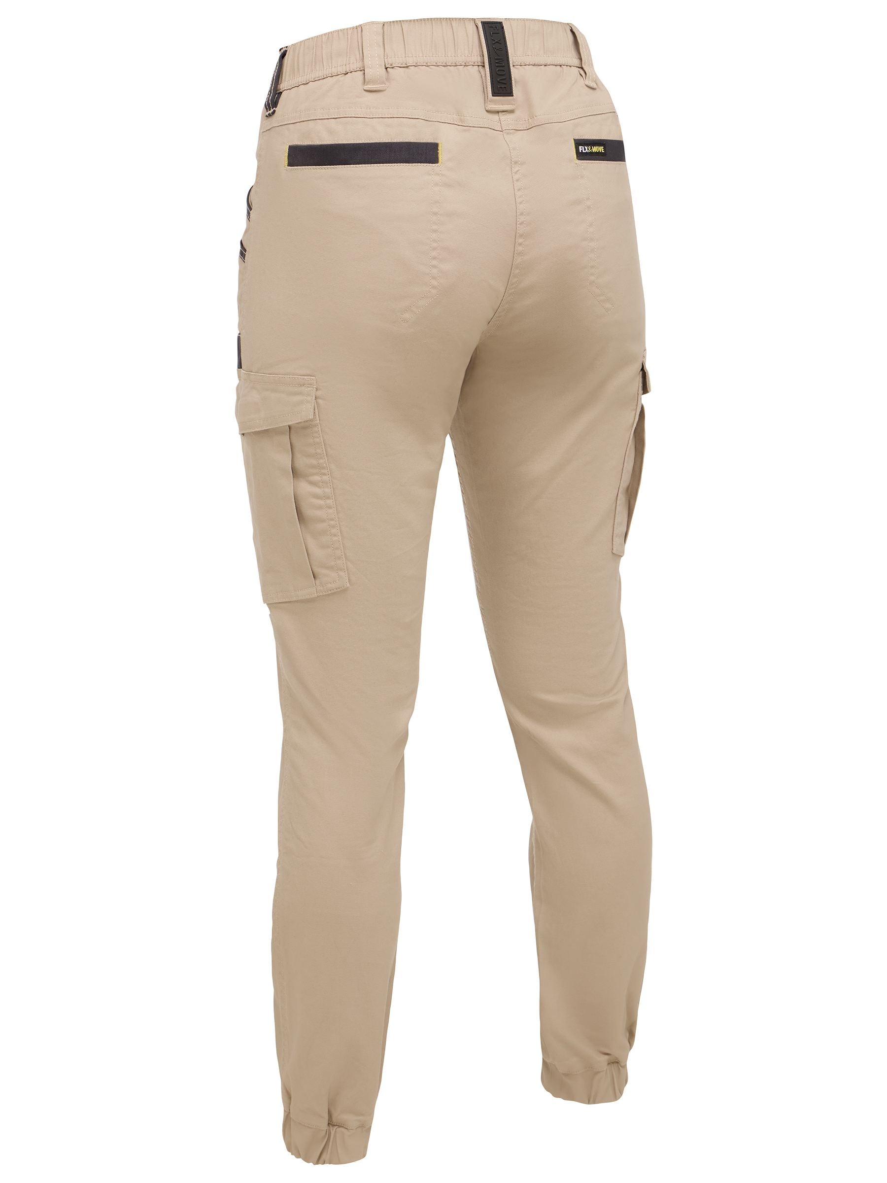 Bisley Womens Flx & Move™ Elastic Waist Cargo Cuffed Pants (BPCL6237)