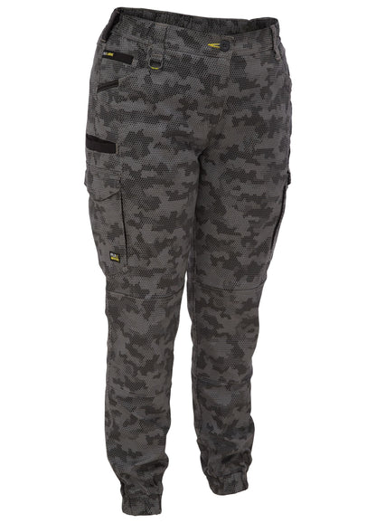 Bisley Women's Flx & Move Stretch Camo Cargo Pants - Limited Edition (BPCL6337)
