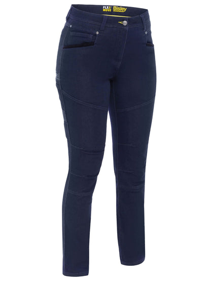 Bisley Women's Flx & Move Denim Jeans (BPL6137)