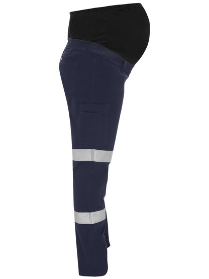 Bisley Women's Taped Stretch Cargo Maternity Pants (BPLM6008T)