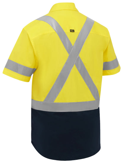 Bisley X Taped Hi Vis Stretch Cotton Shirt (BS1176XT)